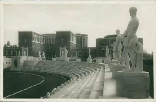 Cartolina Rom Roma Stadio Mussolini Stadion Fotokarte 1940