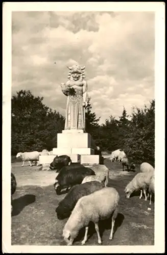 Frankstadt  Radhoscht Frenštát pod Radhoštěm   Schafherde auf dem Radhošť 1949