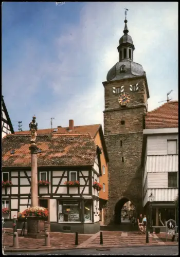 Ansichtskarte Buchen (Odenwald) Partie am Stadtturm 1970