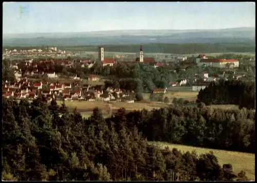 Ansichtskarte Sulzbach-Rosenberg Stadtteilansicht Panorama Blick 1970