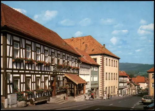 Ansichtskarte Tann (Rhön) Marktplatz 1980