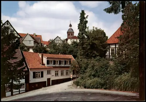 Ansichtskarte Tecklenburg Straßen Partie Am Wellenberg 1980