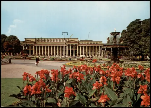 Ansichtskarte Stuttgart Schloßplatz mit Königsbau 1965