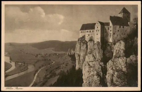 Ansichtskarte Riedenburg (Altmühltal) Schloss Prunn im Altmühltal 1952