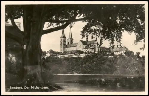 Ansichtskarte Bamberg Kloster Michelsberg 1930