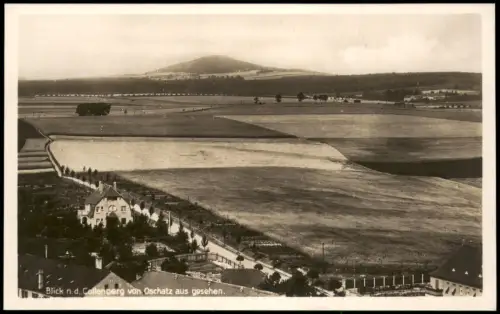 Collm-Wermsdorf Blick n.d. Collmberg von Oschatz aus gesehen. 1928