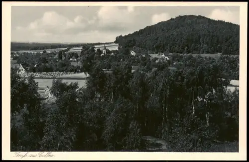 Ansichtskarte Collm-Wermsdorf Stadtpartie Collmberg 1928