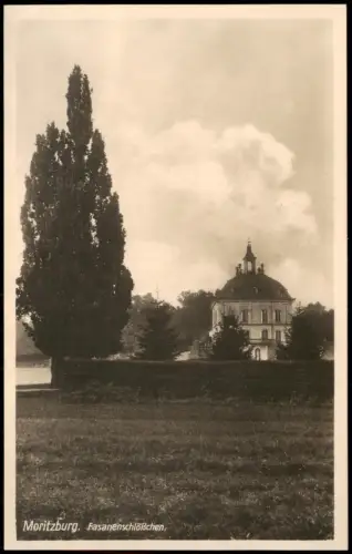 Ansichtskarte Moritzburg Fasanenschlößchen 1928