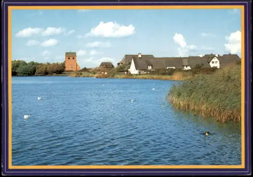 Ansichtskarte Wenningstedt-Braderup (Sylt) Panorama-Teil-Ansicht 1975