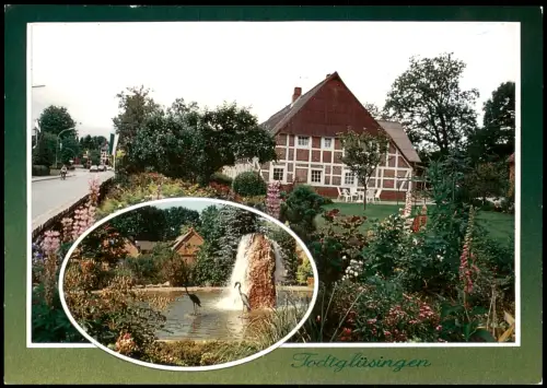 Ansichtskarte Tostedt Umland-/Ortsansicht TODTGLÜSINGEN 1990