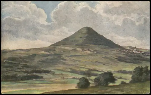 Ansichtskarte Hohenstaufen-Göppingen Ansicht des Berges Hohenstaufen 1910