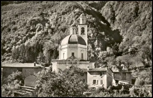 Ansichtskarte Riva San Vitale Chiesa di Santa Croce 1955