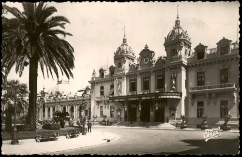 Postcard Monte-Carlo Le Casino de Monte-Carlo 1947