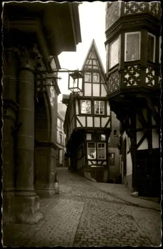 Bernkastel-Kues Berncastel-Cues Spitzhäuschen in der Hebegasse 1955