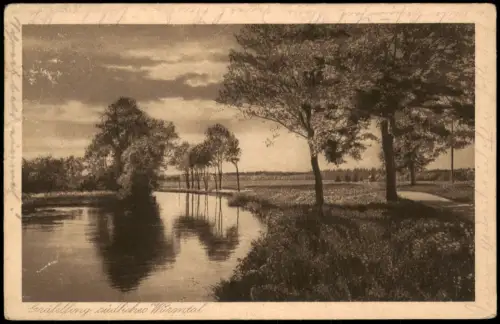 Ansichtskarte Gräfelfing Südliches Würmtal 1924