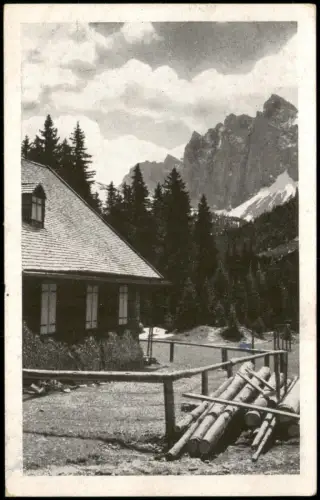 Ansichtskarte Achenkirch Kleiner Ahornboden mit Lalidererwänden 1948