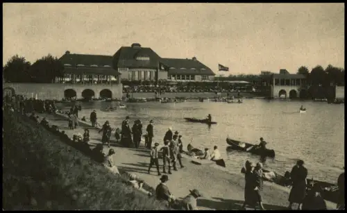 Ansichtskarte Hamburg Stadthalle im Stadtpark 1925
