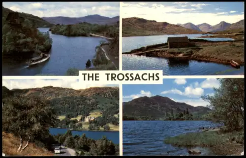 Schottland MB The Trossachs mit Loch Arklet, Loch Katrine und Loch Achray 1966
