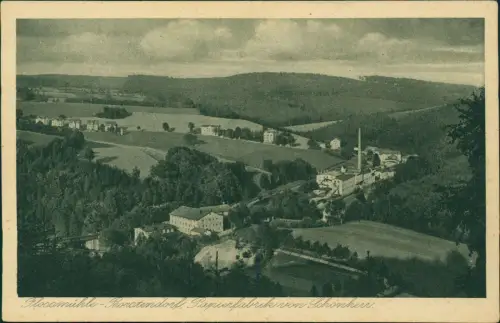 Floßmühle-Borstendorf C.G. Schönherr´s Werke Papierfabrik 1929