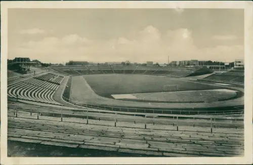 Ansichtskarte Mitte-Berlin Walter Ulbricht Stadion Stadion der Weltjugend 1953
