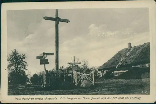 Pastawy Поставы, Postawy WK1 Militaria WK1 Dorf Jurewo 1917