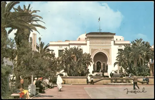 Algier دزاير Rathaus (Mairie) am Place Kennedy, El Biar (Algier) 1971