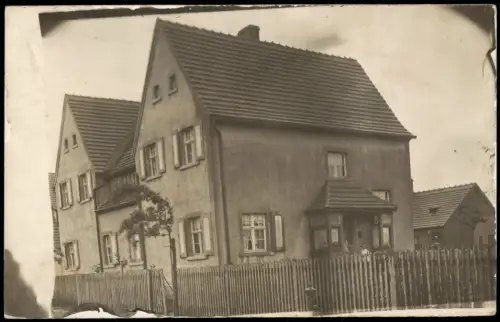 Foto Großzössen-Neukieritzsch Wohnhaus (Doppelhaus) 1911 Privatfoto