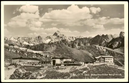 Oberstdorf Allgäu Nebelhornbahn   Edmund-Probst-Haus Berghotel Höfatsblick 1959