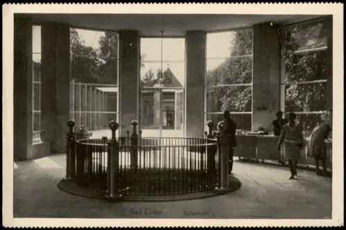 Ansichtskarte Bad Elster Salzquelle 1930
