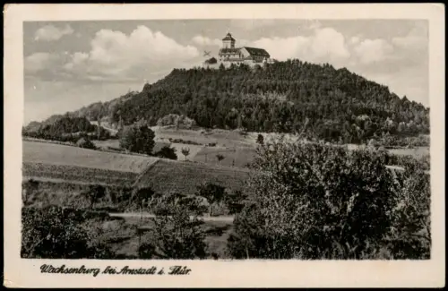 Ansichtskarte Amt Wachsenburg Wachsenburg bei Arnstadt 1928