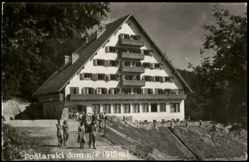 Marburg an der Drau Maribor Poštarski dom na Pohorju (910 m) 1954