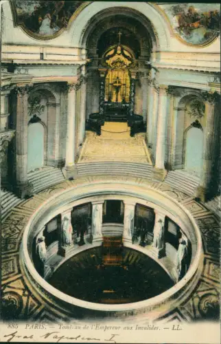 CPA Paris Tombeau de l'Empereur aux Invalides. 1912