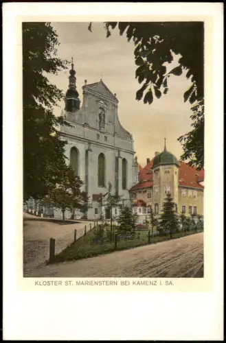 Panschwitz-Kuckau Pančicy-Kukow Straße am Kloster Marienstern 1928