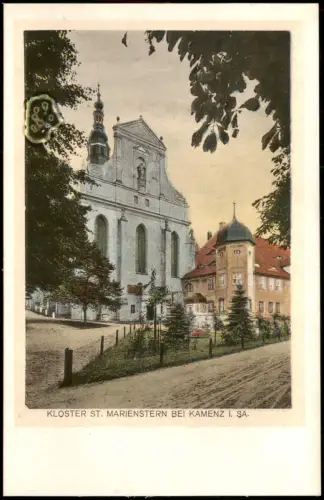 Panschwitz-Kuckau Pančicy-Kukow Straße am Kloster Marienstern 1928