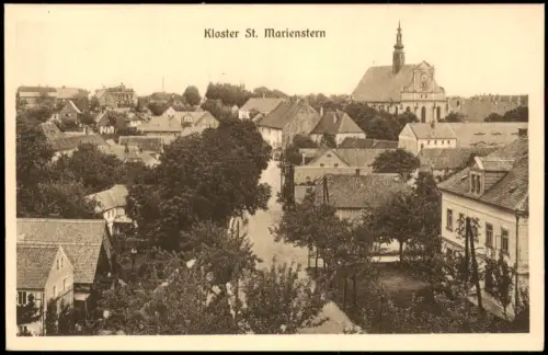 Ansichtskarte Panschwitz-Kuckau Pančicy-Kukow Straßenpartie 1928