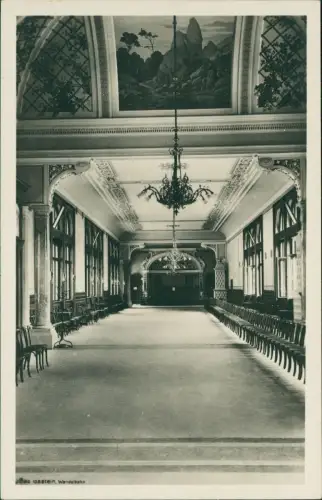 Ansichtskarte Bad Gastein Wandelbahn - Deckengemälde 1934