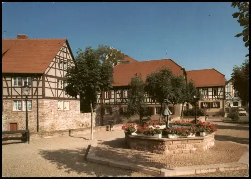 Ansichtskarte Buchen (Odenwald) Josef-Martin-Krause-Brunnen 1980