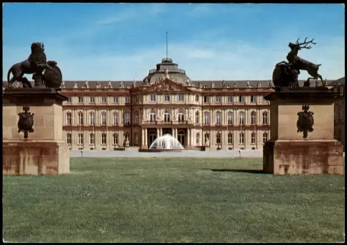 Ansichtskarte Stuttgart Neues Schloss 1965