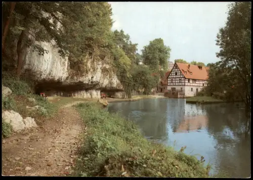 Ansichtskarte Velden/Pegnitz Stadtteilansicht 1980