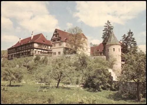 Tübingen Schloß Bebenhausen Jugendherberge Spendenkarte DJH 1960