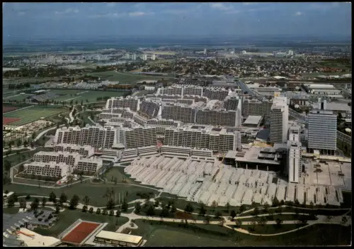 Ansichtskarte München Luftbild Olympisches Dorf 1978