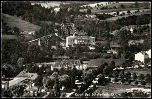 Ansichtskarte Bad Schallerbach Panorama-Ansicht 1957