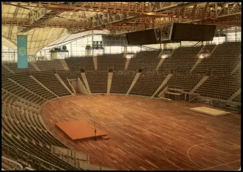Milbertshofen-München Olympiapark Sporthalle Indoor Sports Hall   1972