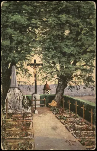 Untermarchtal Soldatenfriedhof zwischen Ober- und Untermarchtal 1914