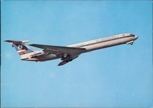 LOT POLISH AIRLINES Intercontinental Fan-Jet Ilyushin-62 Flugzeug 1978