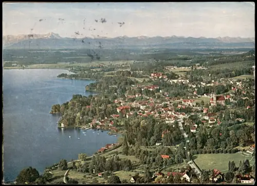 Ansichtskarte Tuttlingen Umlandansicht Blick vom Kapf 1965