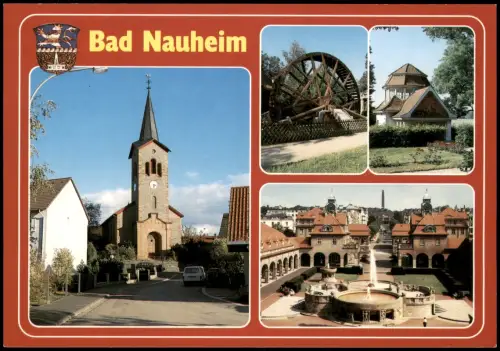 Ansichtskarte Bad Nauheim Mehrbildkarte Schwalheimer Ansichten 2000