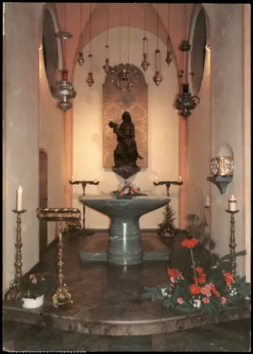 Ansichtskarte Telgte Gnadenkapelle mit Madonna 1989