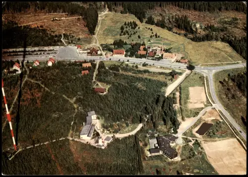 Ansichtskarte Torfhaus (Harz)-Altenau Luftbild Luftaufnahme 1965