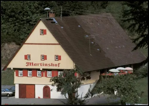 Ansichtskarte Schenkenzell Gasthof - Cafe Martinshof 1975